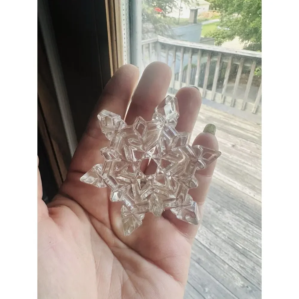 Waterford Marquis Crystal Snowflake Ornament